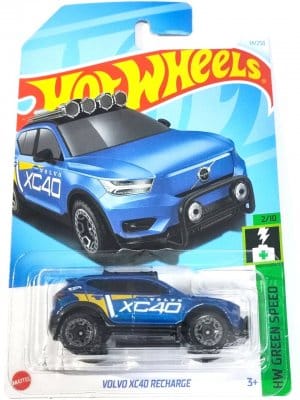 Volvo XC40 Recharged blå- Hot Wheels 1:64