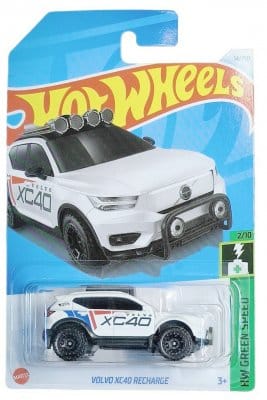 Volvo XC40 Recharged vit - Hot Wheels 1:64