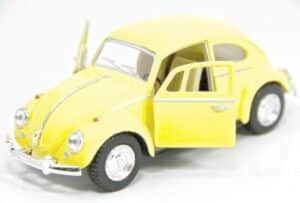 VW Beetle / Bubbla 1967 gul - skala 1:32