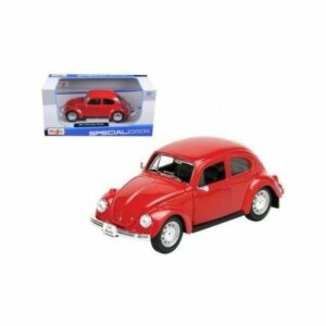 VW Beetle / Bubbla 1973 - röd- skala 1:24