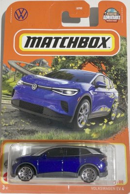 VW ID4 (EV4) blå - Matchbox 1:64