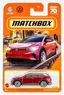VW ID4 (EV4) röd - Matchbox 1:64