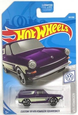 VW Squareback 1969 custom - Hot Wheels 1:64