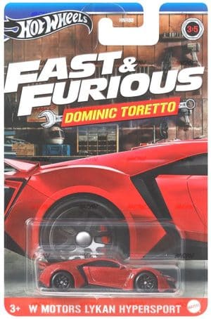 Lykan Hypersport Fast & Furious - Hot Wheels 1:64
