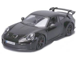 Porsche 911 GT3 2021 svart - skala 1:24