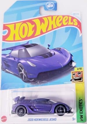 Koenigsegg Jesko 2020 lila - Hot Wheels 1:64
