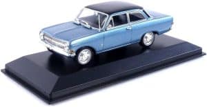 Opel Rekord A 1962 blå/svart - skala 1:43