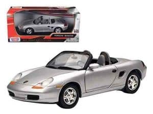 Porsche Boxter 2010 , silver - skala 1:24