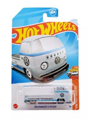 VW T2 Pickup silver/blå - Hot Wheels 1:64