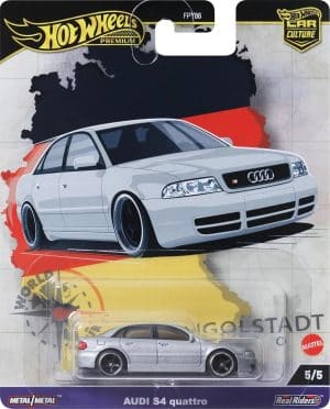 Audi S4 Quattro silver - Hot Wheels 1:64