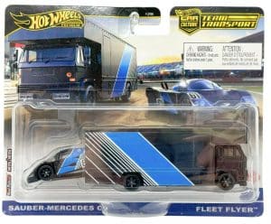 Sauber Mercedes C9 , Fleet Flyer - Hot Wheels 1:64