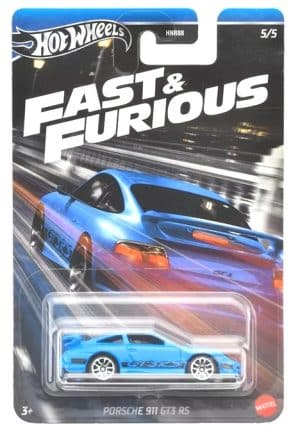 Porsche 911 GT3 RS Fast & Furious - Hot Wheels 1:64