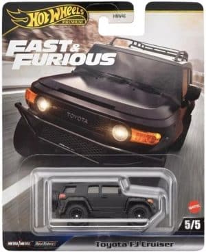 Toyota FJ Cruiser svart F&F - Hot Wheels 1:64