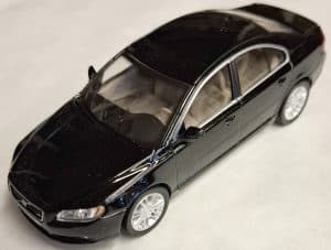 Volvo S80 2006 svart- skala 1:43