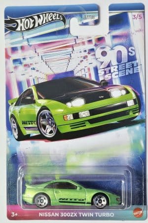 Nissan 300ZX Twin Turbo 90s Street Scene - Hot Wheels 1:64