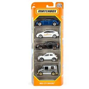 Matchbox City Drivers 5-pack (Volvo V60 mm) - Matchbox 1:64