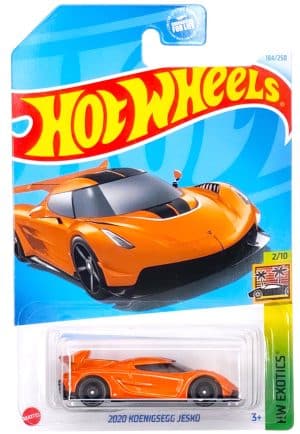 Koenigsegg Jesko 2020 orange - Hot Wheels 1:64