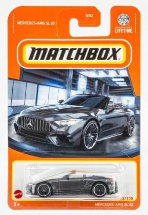 Mercedes AMG SL 63 svart - Matchbox 1:64
