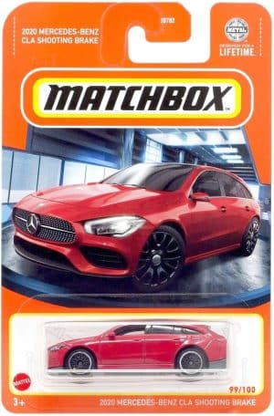 Mercedes Benz CLA Shooting Brake 2020 röd - Matchbox 1:64