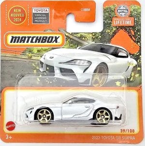 Toyota Supra 2023 vit - Matchbox 1:64