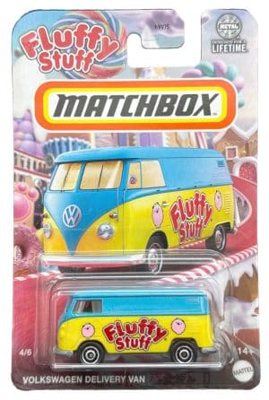 VW Delivery Van &quot;Fluffy Stuff&quot; - Matchbox 1:64 Candy series