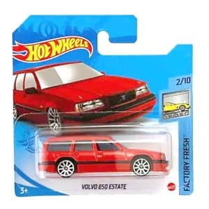 Volvo 850 Estate röd - Hot Wheels 1:64 (short card)