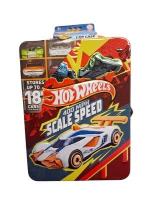 Hot Wheels Car Case/Väska 18 metall gul - Hot Wheels