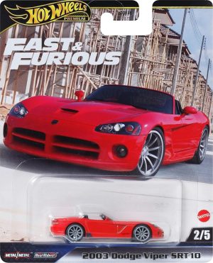 Dodge Viper 2003 F&F - Hot Wheels 1:64