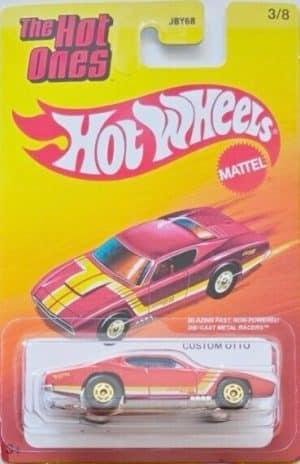 Otto custom röd - The Hot Ones - Hot Wheels 1:64