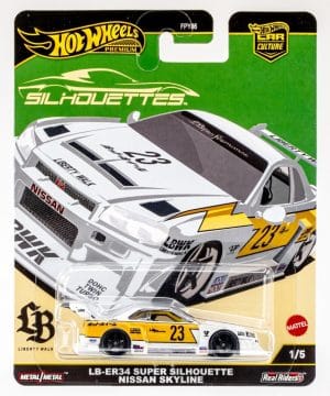 Nissan Skyline LB-ER34 Super Silhouette - Hot Wheels 1:64