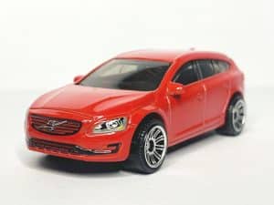 Volvo V60 röd - Matchbox 1:64 (utan förpackning)