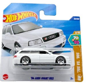 Hot Wheels Audi Avant RS 2 white short